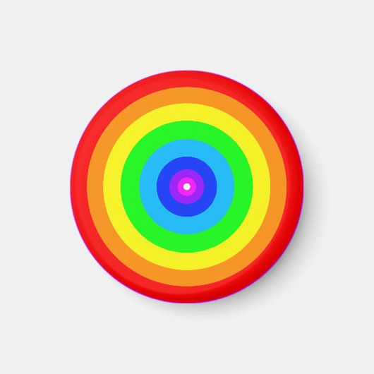 Rainbow Circle Design-40686 Magneet (Voorkant)
