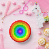 Rainbow Circle Design-40686 Papieren Kommen (Feest)