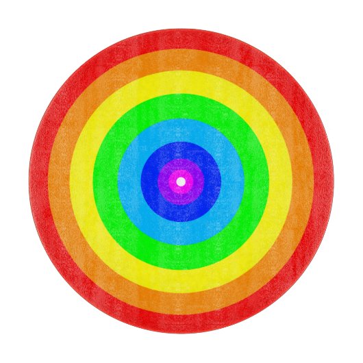 Rainbow Circle Design-40686 Snijplank (Voorkant)