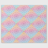 Rainbow Circle Mandala Cadeaupapier (Vlak)