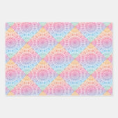 Rainbow Circle Mandala Inpakpapier Vel (Voorkant)