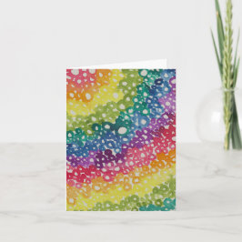 Rainbow Circles Kaart