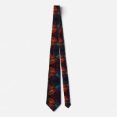 Rainbow Circuit Board Necktie – Colorful Tech Geek Stropdas (Voorkant)