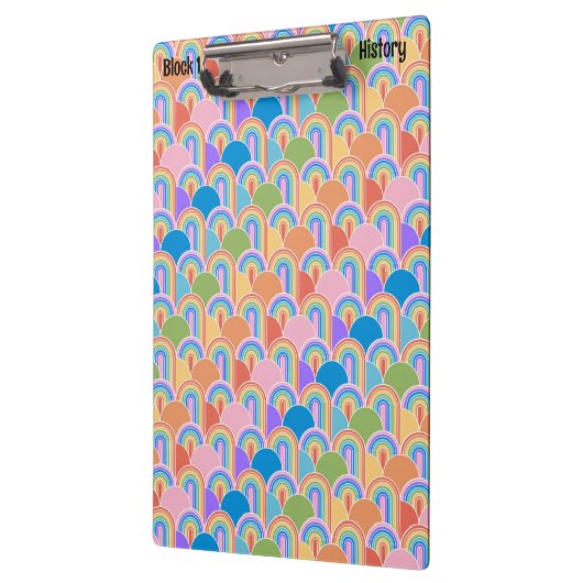 Rainbow Clamshell leraren Klembord (Links)