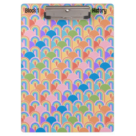 Rainbow Clamshell leraren Klembord