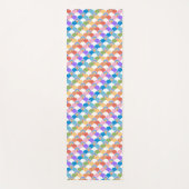 Rainbow Clamshell Yogamat (Voorkant)