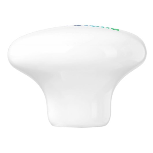 Rainbow Cleveland skyline Keramische Knop (Zijkant)