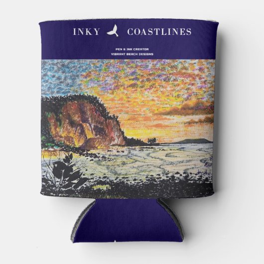 Rainbow Cliffs Stubby Holder Blikjeskoeler (Voorkant)