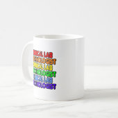 Rainbow Clinical Lab Technologist Koffiemok (Voorkant links)
