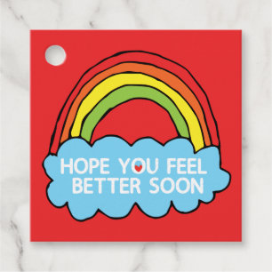 Rainbow Cloud Clip Art die je goed uitstuurt Bedankjes Labels