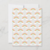 Rainbow Cloud Kinder Notitiekaartje (Achterkant)