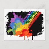 RAINBOW CLOUD -.png Briefkaart (Voorkant)