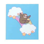 Rainbow Cloud-sleuf Notitieblok (Voorkant)