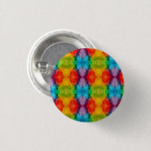 Rainbow Cloud Waterverf Art Ronde Button 3,2 Cm (Voorkant /achterkant)