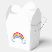 Rainbow Clouds Favor Box Bedankdoosjes (Geopend)