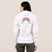 Rainbow Clouds Hoodie #2 (Achterkant volledig)