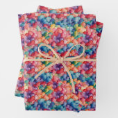 Rainbow Clouds Inpakpapier Vel (In situ)