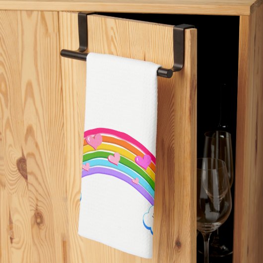 Rainbow Clouds Kitchen Towel Theedoek (Derde Gevouwen)