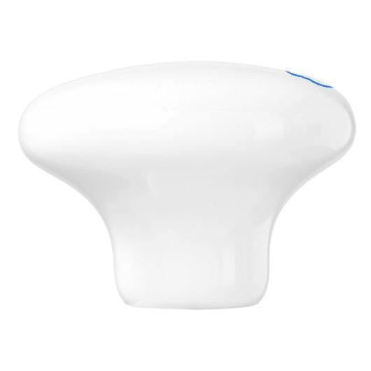 Rainbow Clouds Knob Keramische Knop (Zijkant)