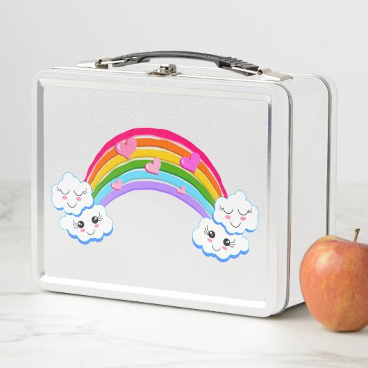 Rainbow Clouds Lunchbox (In situ)