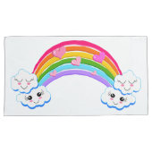 Rainbow Clouds Pillowcases Kussensloop (Voorkant-Rechts)