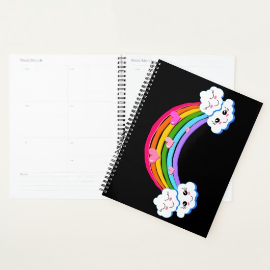 Rainbow Clouds Planner (Display)