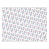 Rainbow Clouds Stars Gold Glitter Baby shower Scha Tafelkleed (Voorkant (Horizontaal))