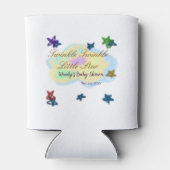 Rainbow clouds twinkle Twinkle Little Star baby Blikjeskoeler (Achterkant)