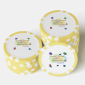 Rainbow clouds twinkle Twinkle Little Star baby Poker Chips (Opstapeling)