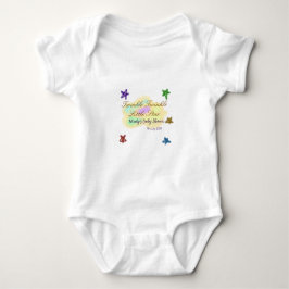 Rainbow clouds twinkle Twinkle Little Star baby Romper