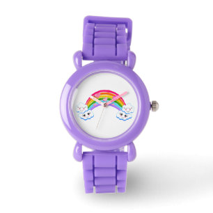 Rainbow Clouds Watch Horloge