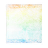 Rainbow Cloudy Day Notitieblok (Voorkant)