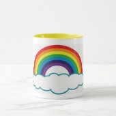 Rainbow Coffee Cup Mok (Midden)