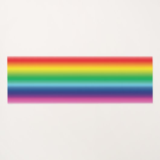 Rainbow cohui Pride lgbtq lgbt flag pattern Yogamat (Achterkant (horizontaal))