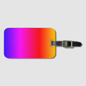 Rainbow Color Bagagelabel (Voorkant (horizontaal))