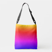Rainbow Color Crossbody Bag Tas (Achterkant)
