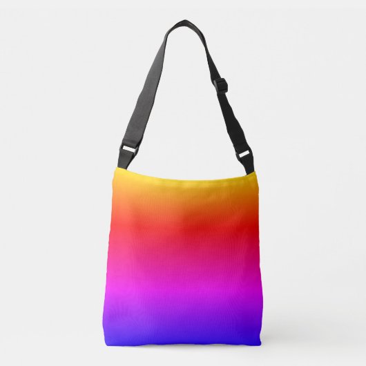 Rainbow Color Crossbody Bag Tas (Voorkant)