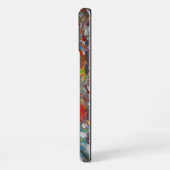 Rainbow Color Flow Paint Art iPhone Hoesje (Linkerkant)