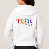 Rainbow Color Gay Pride LGBT Crown Logo (Achterkant)