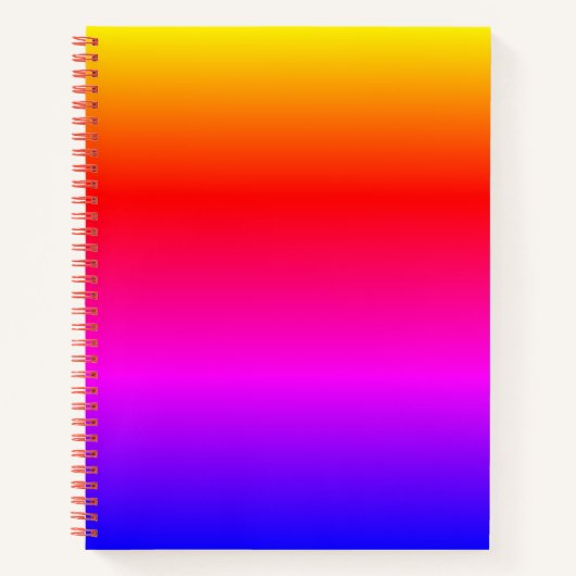 Rainbow Color-Notitieboek Notitieboek (Voorkant)