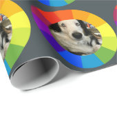 Rainbow Color Wheel Cadeaupapier (Rol Hoek)