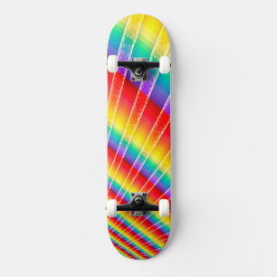 Rainbow Colorburst Persoonlijk Skateboard