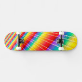 Rainbow Colorburst Persoonlijk Skateboard (Horizontaal)