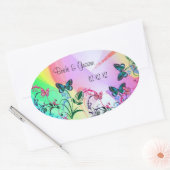 RAINBOW COLORED ENVELOPE SEAL STICKERS (Envelop)