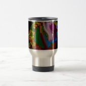 Rainbow Colored Floral Reisbeker (Center)