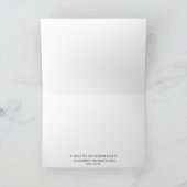 Rainbow Colored Hearts Envelope Dank je kaart (Binnen)
