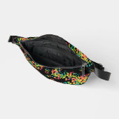 Rainbow Colored Seurat Style Pointillism Pattern Heuptasje (Open)