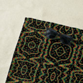 Rainbow Colored Seurat Style Pointillism Pattern Strandlaken (In situ)