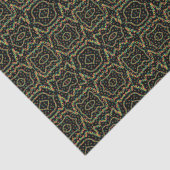 Rainbow Colored Seurat Style Pointillism Pattern Tissuepapier (Detail)