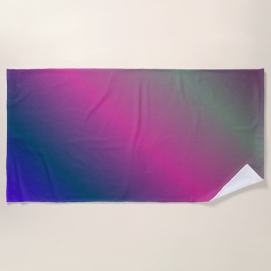 Rainbow Colored Strandlaken (Voorkant)